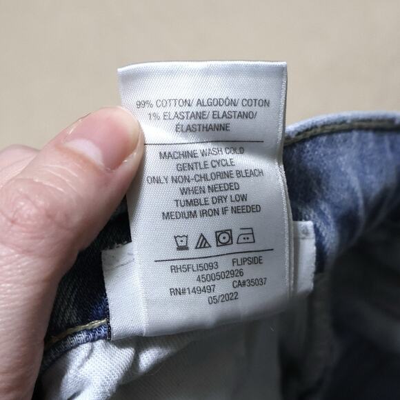 Joe's Jeans Mia Raw Hem High Rise Light Wash Wide Leg Loose Baggy Ankle Jeans 29 - Picture 9 of 10